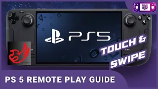 PS5 Remote Play with Touch and Swipe on Steam Deck - Chiaki4Deck Guide