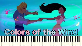 Colors of the Wind (from "Pocahontas") Piano Solo