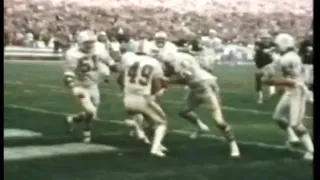 NFL - 1974 - Greatest Plays Ever - Oakland QB  Stabler Flips To Clarence Davis For Win Over Dolphins