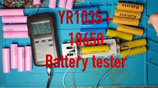 YR1035+ 18650 battery tester