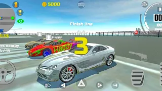 Car Simulator 2 Multiplayer |400m Race |Mercedes Benz SLR Mclaren Driving Car Games Android Gameplay