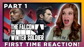 THE FALCON AND THE WINTER SOLDIER (PART 1/2) - REACTION - FIRST TIME WATCHING