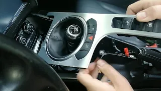 Audi TT  How to Replace Or Remove Shift Knob