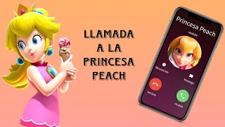 Llamada con la Princesa Pe3ch de Super Mario Bros!🍄