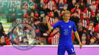 Chelsea vs Brentford Feat. Erling Haaland, Hakimi, | Fa Cup 2021/2022 | Gameplay & Full match