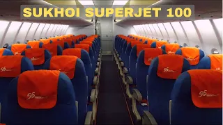 Sukhoi Superjet 100 - Аэрофлот Эконом Класс Сухой Суперджет