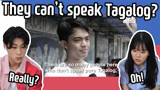 Filipinos Can't Speak Their Own Language? | Korean Reaction