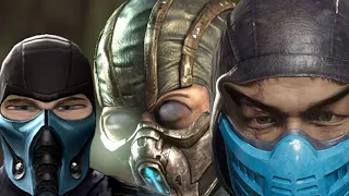 MK9 Sub Zero vs MKX Sub Zero vs MK11 Sub Zero