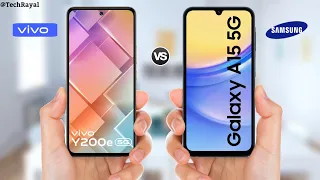 Vivo Y200e 5g vs Samsung Galaxy A15 5g || Price | Full Comparison