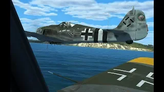 IL-2 Sturmovik: Battle of Stalingrad  - Focke-Wulf Fw-190 ship attack, Pauke Pauke Pelikan!