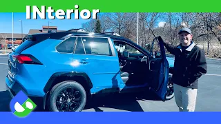 *INTERIOR REVIEW 2022 RAV4 XSE Hybrid by Toyota