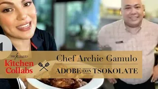 Kitchen Collabs S2 | KC Learns to Cook ADOBO CON TSOKOLATE w/ Chef Archie Gamulo
