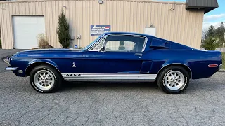 1968 Shelby GT350 4 Speed One Owner Tasca Ford