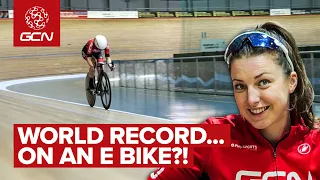 We Smash The Individual Pursuit World Record! (On An E Bike)