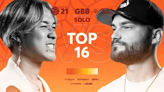 Gene Shinozaki 🇺🇸 vs B-Art 🇳🇱 | GRAND BEATBOX BATTLE 2021: WORLD LEAGUE | Round of Sixteen