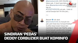 Situs Judi Online Gak Diblokir, Deddy Corbuzier Beri Sindiran ke Kominfo | tvOne Minute