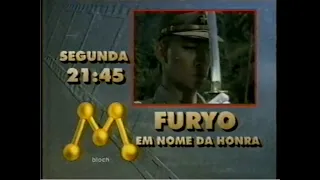 FURYO EM NOME DA HONRA CHAMADA REDE MANCHETE EM 1995