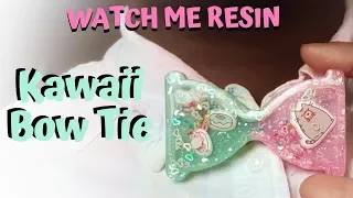 WATCH ME RESIN : Kawaii Bow Tie (Hourglass Shaker Mould)