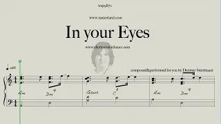 In your Eyes  -  Easy Piano  -  Dietmar Steinhauer