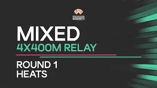 Mixed 4x400M Relay Round 1 Heats 1/2 World Championships Athletics Budapest 2023 Athletisme