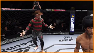 Bruce Lee vs Freddy Krueger | EA Sports UFC 4