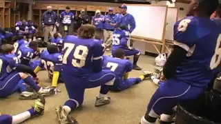 Jeff Craddock gives pregame Speech Before 2010 State Championship Game  - Tarboro High Football