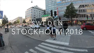 Stockholm City Center; Sweden (GoPro6) | September 2018 - 4K