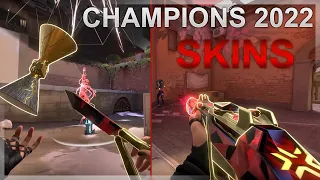 VALORANT 2022 CHAMPIANS SKIN BUNDLE ARE INSANE