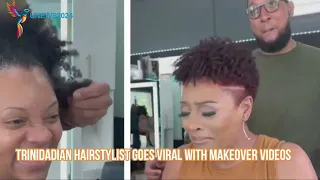 Trinidadian hairstylist goes viral with makeover videos hair style| UNEWS2024