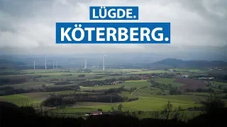 Der Köterberg in Lügde: Rundblick auf das Weserbergland  | checkpott.clip