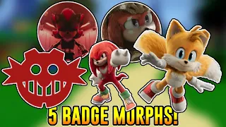 HOW TO GET 5 MORPHS & BADGES IN SONIC MOVIE ADVENTURE | ROBLOX