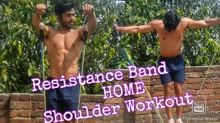 Shoulder Workout with Resistance Band | Super Effective Shoulder Workout Only Resistance Band