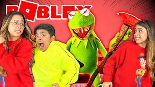 Tente ESCAPAR do SAPO FROGGE do MAL no ROBLOX!!