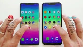 Huawei Mate 20 Pro vs Honor Play - Speed Test!
