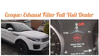 Range Rover Evoque 2.0 P2463 DPF Soot Accumulation & Blocked AdBlue Injector Cleaning Repair