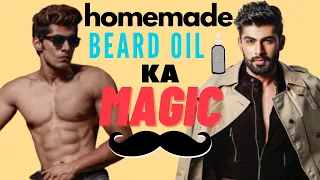 Grow Your Beard FASTER With HOMEMADE Beard Oil in ₹10 | Mridul Madhok