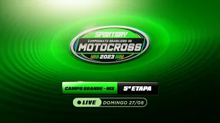 🟢 Sportbay Campeonato Brasileiro de Motocross 2023 🔴 (Ao Vivo) Domingo - 27/08 (Campo Grande -MS)