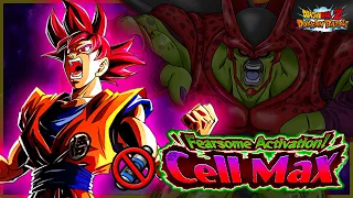INSANE! HOW TO BEAT FEARSOME ACTIVATION CELL MAX NO ITEM MISSION WITH EZA GOD GOKU [Dokkan Battle]