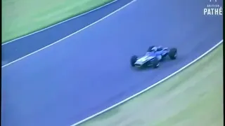 Incredible reworked colour 60fps 1964 footage of the F1 British GP onboard Jim Clark Lotus 25