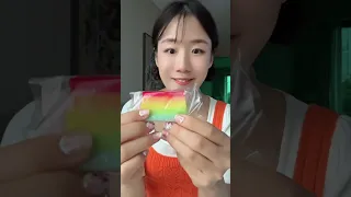 뜯어먹는 무지개떡 제대로 왔습니다 이게 찐 🌈