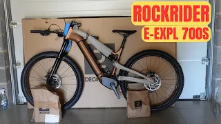 Rockrider E EXPL 700 S unboxing and assembly