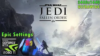 Star Wars Jedi: Fallen Order | Epic Settings | RTX 2080 Ti | i9 9900k 5GHz | Ultrawide 3440x1440