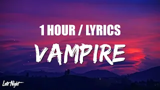 Olivia Rodrigo - Vampire (1 HOUR LOOP) Lyrics