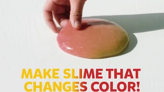 DIY Slime using Elmer's Color Changing Glue