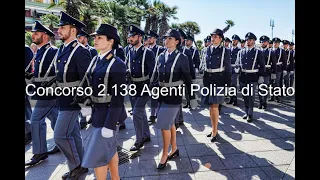 Concorso 2.138 Allievi Agenti Polizia di Stato 2023 riservato a VFP1 e VFP4