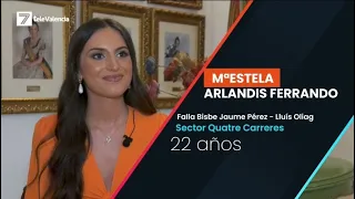 Candidatas a Fallera Mayor de Valencia 2024: Mª Estela Arlandis Ferrando