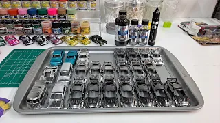 Comparing Alclad II Chrome to Molotow Chrome Hotwheels custom paint Whats better to use