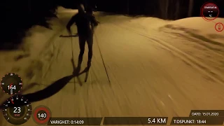 Langrennskarusellen i Trondheim -Skogly Skiarena-