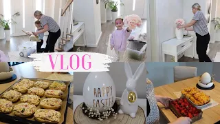 VLOG🇩🇪:  🐣ПАСХАЛЬНЫЙ ДЕКОР 🐇/Быстрые, сытные булочки/ смотрим фотографии