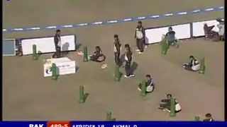 Afridi vs india 103 in test match